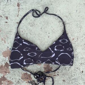 Rare Boys + Arrows Shark Dylan Bikini Top in Jaws